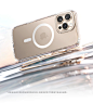 图拉斯支点壳D1S适用苹果16ProMax手机壳iPhone16磁吸MagSafe新15新款14Pro透明套14无线2024充电13P安支架PM-tmall.com天猫