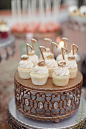 婚礼甜品。来自：婚礼时光——关注婚礼的一切，分享最美好的时光。#婚礼甜品#