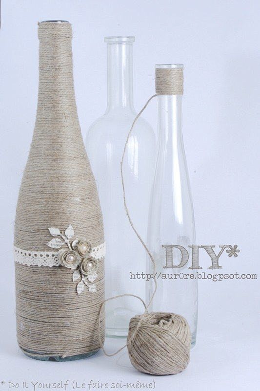 DIY Wine bottles