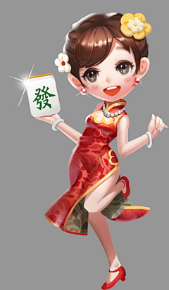 喵喵ΦωΦ采集到原画 - 棋牌
