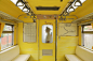 [米田主动设计整理]現代極簡金蕉色列車—旅美設計師江孟芝打造移動式集集美術館