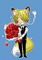 Sanji，卖萌~~