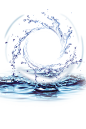 水背景