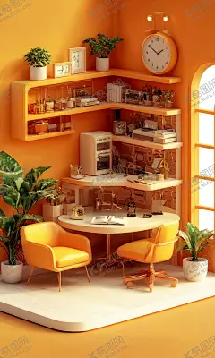 精美别致微景观 【酷图网】促销,活动,海报背景,广告,平面设计素材,梦幻背景,背景元素,微缩景观,家居设计,展台