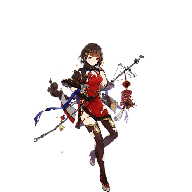 战舰少女r游戏人物角色舰娘正常版立绘板绘绘画教程学习公众号板绘453