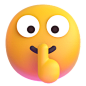 shushing-face_1f92b