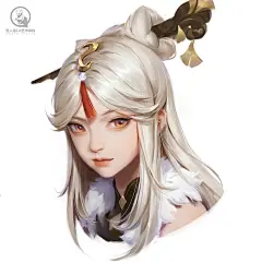 匠人绘游戏原画美宣班学员头像作业