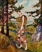 Philip Little, Across the meadow