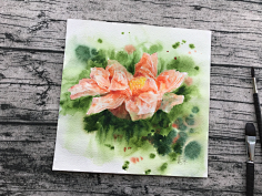 清禾Art采集到水彩/手绘 美食