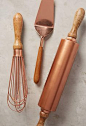 Add style to your kitchen with copper utensils <a class="pintag" href="/explore/copper/" title="#copper explore Pinterest">#copper</a> <a class="pintag searchlink" data-query="%23kitchen" da