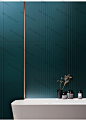北欧全瓷墨绿深蓝色个性墙砖 厨房卫生间阳台餐厅背景墙瓷砖30x90-淘宝网