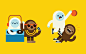 Bigs and Yeti : Characters for Facebook Messenger