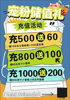 蛋糕店活动海报 【酷图网】充值活动,充值有礼,活动海报,会员储值活动,多充多送