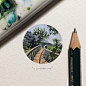 为蚂蚁绘制的365张明信片 365 Postcards for Ants by Lorraine Loots | 灵感日报