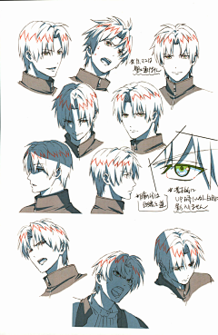 raito采集到动漫原画及教程