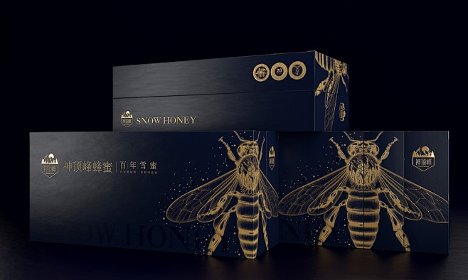 神顶峰蜂蜜—徐桂亮品牌设计