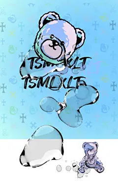 TSMLXLT【23秋季新品】TT Bear系列短袖T恤时尚潮流百搭男女同款-tmall.com天猫