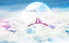 七夕牛郎会织女情人节唯美图片桌面壁纸