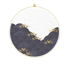 海浪中国元素