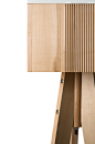 Ripple сollection : Collection of lamps made of natural wood. 