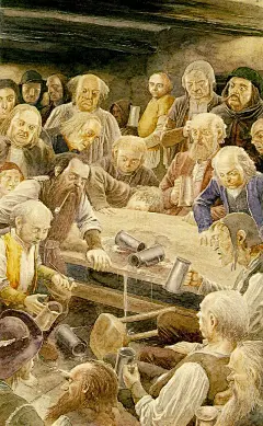 魔戒 设定中文扫书及相关画家作品合集欧美电影场景角色设定插画-淘宝网