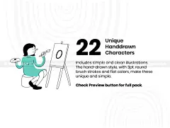 矢量创意趣味初创企业漫画商业人物手绘画工作场景插画图片设计素材下载_颜格视觉