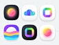 Unused App Icons : Collection 2 (source) share web cms development userinterface user sharma neel prakhar dating night iphone app management system cloud computing management icon cloud app logo cms cloud