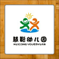 幼儿园标志矢量班徽校徽设计