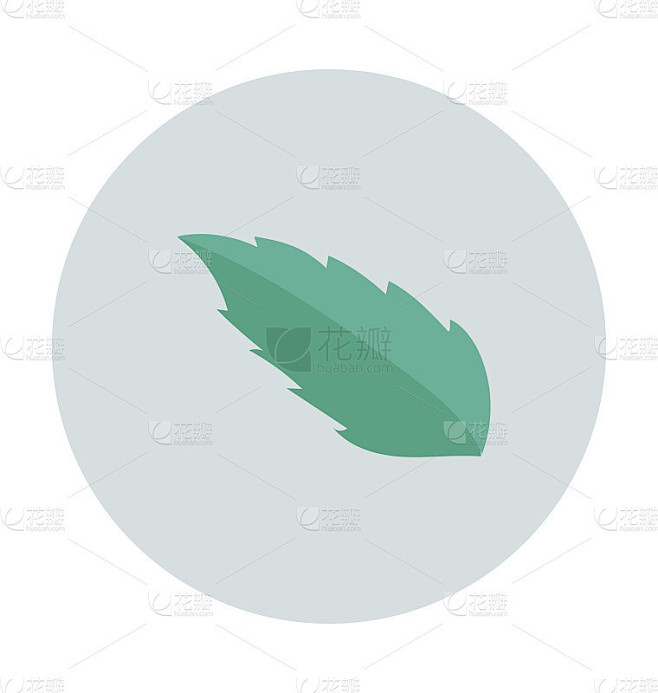 叶色矢量图标