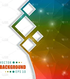 抽象的创意概念向量小册子列表 Web 和移动应用程序，艺术模板设计、 名片信息图表、 彩页、 宣传册