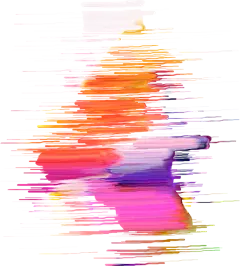 [美工云]彩色炫酷喷墨油漆素材_PNG：