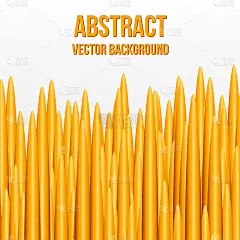 橙条配白条。摘要向量背景。易于编辑设计模板。