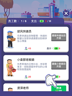 顾人两相忘采集到经营模拟类型