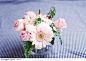 花艺摆设-粉色菊花与玫瑰