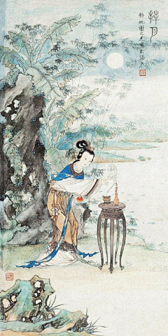 只有七秒记忆的鱼采集到【仕女图】