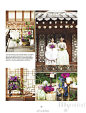 韩国婚纱杂志，一场传统新娘派对。 ​​​​