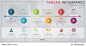 Modern business horizontal timeline process chart infographics template. Vector banner used for presentation and workflow layout diagram, web design. Abstract elements of graph 6 steps options.