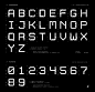 Typeface typography   Cyberpunk futuristic font modern Display typography design lettering type