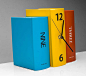 有趣的书籍创意时钟