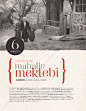 Old school style, could work on web? // Literature Magazine Layout Designs by Harun Tan, via Behance
