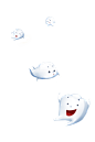 卡通牙齿