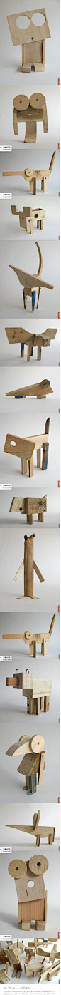 he Offcuts —— 别具慧眼_木石天工不要小看  边角料 #手工# #创意# #模型#