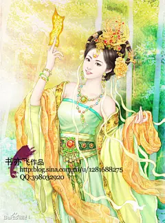 【插画大师】 ┇书 亦 飞┇_看图_手绘古装手绘现代吧_百度贴吧