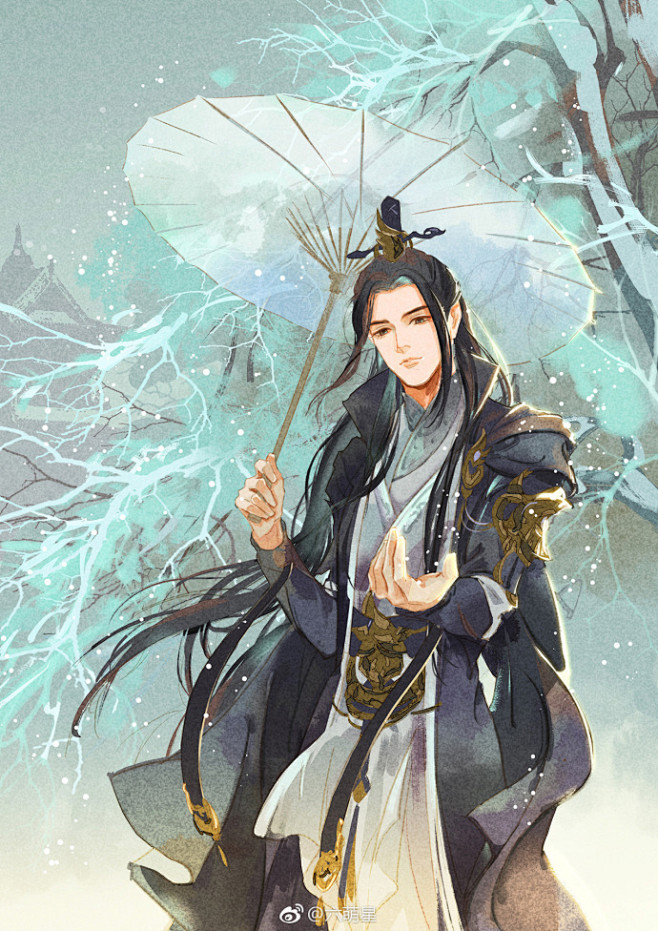 楚留香手游蔡居诚平时真的是不苟言笑啊但莫名想画