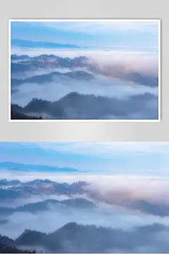 云山云海特写摄影图片