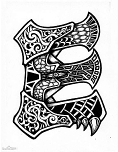 茂趣创意采集到z字母与数字