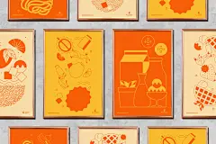 杨枝金捞甜品店 澳门 澳门 饮品 果汁 甜品店 插画 手绘  logo设计 vi设计 空间设计