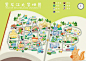 学校的手绘地图️
