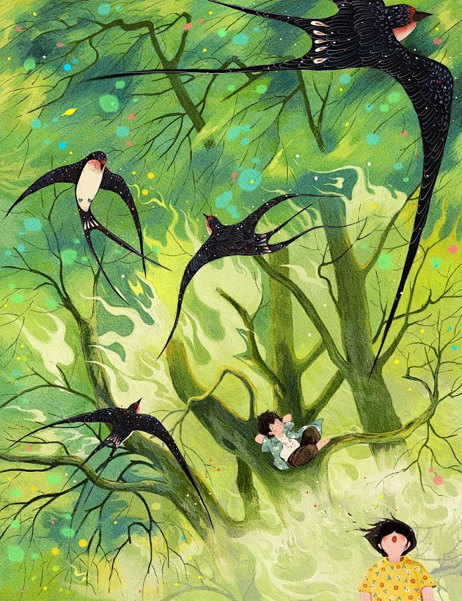 春天燕子