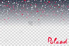 波兰,美国国庆日,阵亡将士纪念日,事件,贺卡,肮脏的,三维图形,横幅,幸福,白色